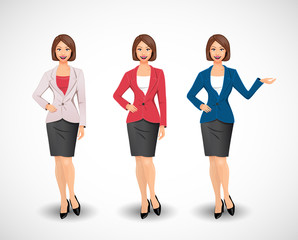 Obraz premium Businesswomen - woman as manager