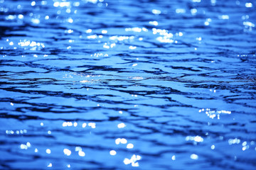blue water background
