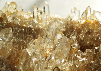 citrine geode geological crystals