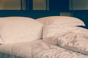 Wake Up from Bed in the Morning with Vintage Color Effects