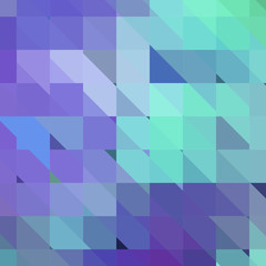 Fototapeta na wymiar Abstract geometric vector background. Illustration for web design, prints etc. Divided rectangles modern pattern in blue and violet colors