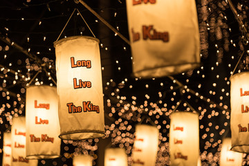 Dec 6th 2015, BKK Thailand: Light up illumination 