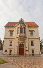 Fototapeta na wymiar New Provost Residence (1872) in Vysehrad of Prague