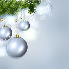 Bright Holiday Christmas Background