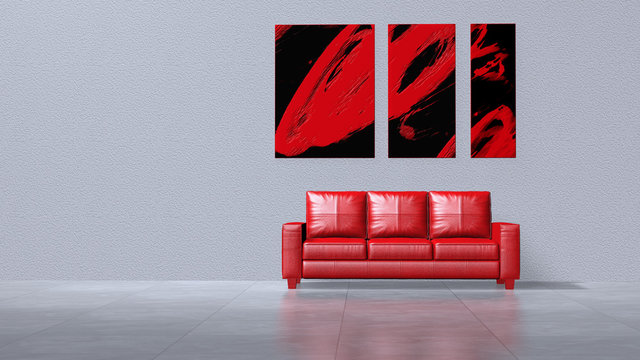 Luxus in rot