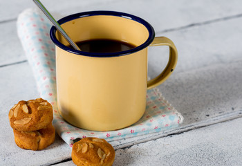 Coffee with cookies