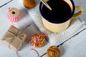 Coffee with cookies