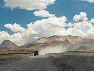 Road trip in the Andes