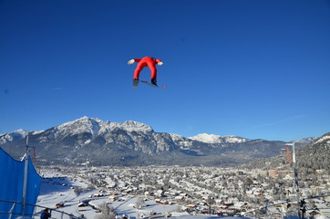 Skispringen