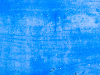 blauer Lack auf Metalloberfläche