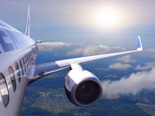 Fototapeta premium aircraft in flight