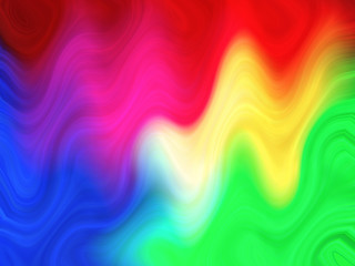 abstract colorful background with waves in bright tones