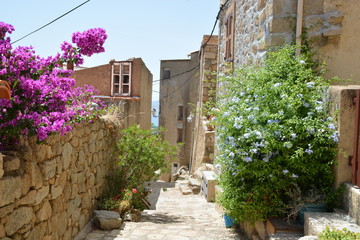 Obraz na płótnie Canvas village de Lumio, Haute Corse
