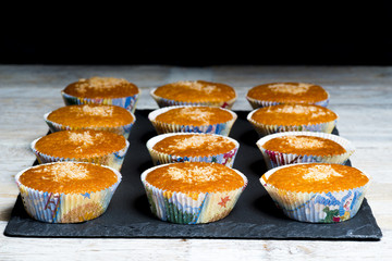 muffins aux noix de coco