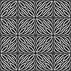 Design seamless monochrome striped pattern