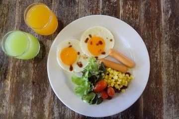 american breakfast