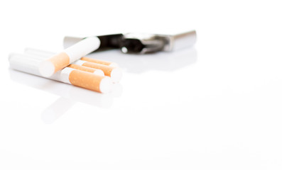 Cigarettes and lighter