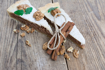 Traditional apple pie