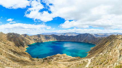 Volcan Quilotoa paysage Equateur Ecuador © Loïc Bourgeois