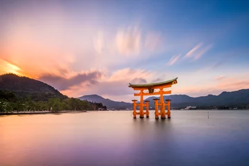 Foto op Plexiglas Japan Miyajima, Hiroshima, Japan