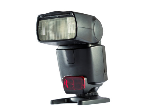 camera flash on stand
