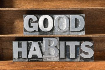 good habits tray