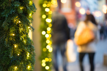Weihnachten in der Fussgängerzone