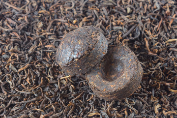 китайский черный чай пуэр