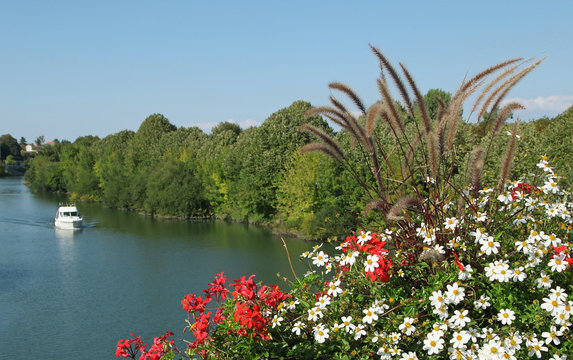 La Charente à Saintes