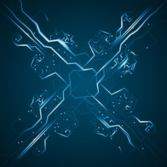 Circuit board background