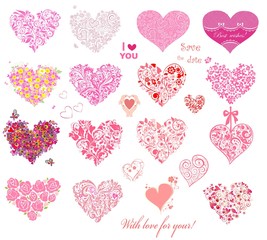 Hearts collection