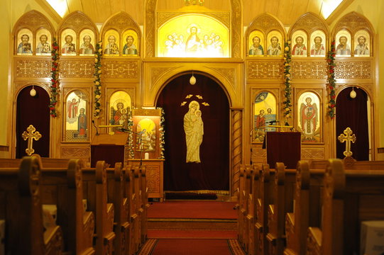 &eacute;glise copte orthodoxe