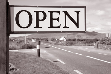Open Sign