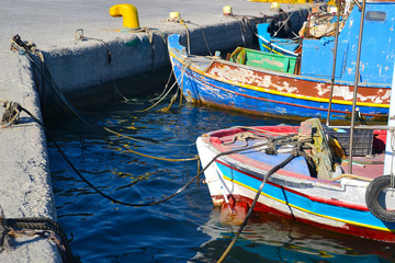 Fototapeta na wymiar Vieux bateaux