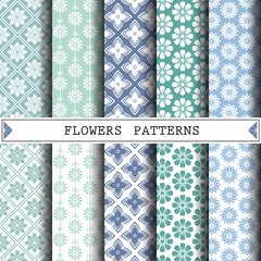 flower vector pattern,pattern fills, web page background,surface