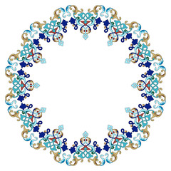 Antique Ottoman borders and frames series forty three