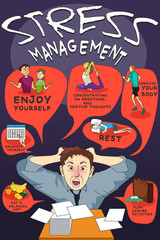 Stress Management Infographic