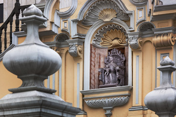 Fototapeta premium fragment of an old church