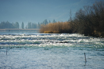 Naklejka premium Fluss