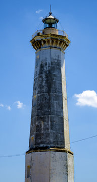 The lighthouse of Torre Canne the municipality of Fasano, apulia. Italy