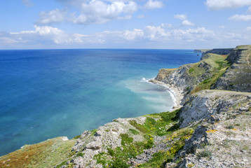 Seashore.Tarhankut,,Dzhangul. Crimea