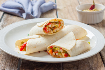 mexican food burrito
