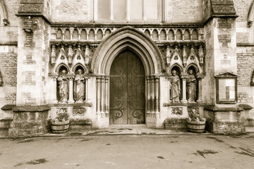 Fototapeta premium Church of St John the Baptist Entrance