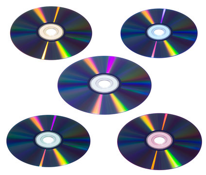 CD/DVD isolated