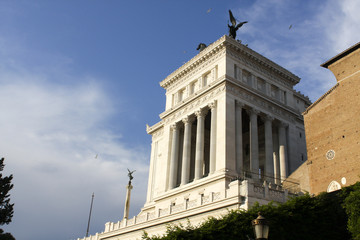 Obraz premium Vittoriano (Vittorio Emanuele II Monument) in Rome, Italy