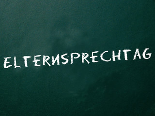 Obraz premium Elternsprechtag