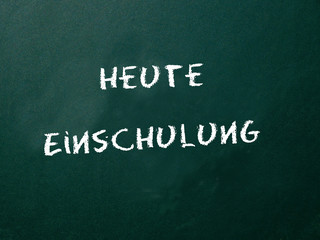 Obraz premium Einschulung