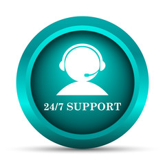 24-7 Support icon