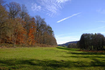 Nördlicher Steigerwald im Herbst, Unterfranken, Bayern, Deutsch