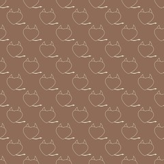 valentine seamless hearts pattern. 